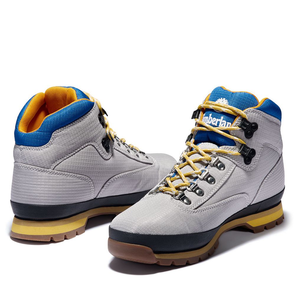 Bocanci De Drumeție Timberland Barbati Gri - Euro Hiker Knit Mid - Romania - BCTSDL147